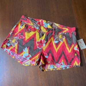 Lucky Brand Boho Linen Shorts - size 30 - NWT